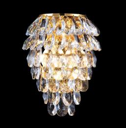 Настенный светильник Crystal Lux Charme AP3 Gold/Transparent  купить